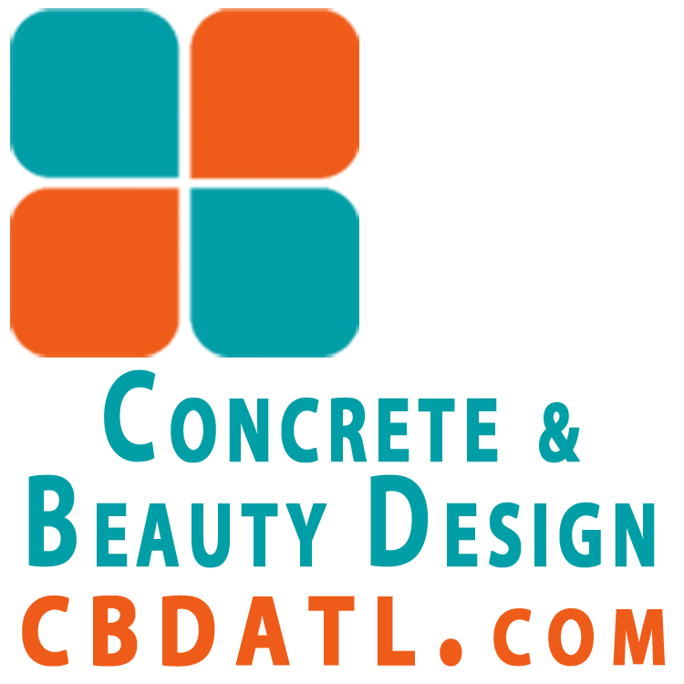 Concrete and Beauty Design Logo