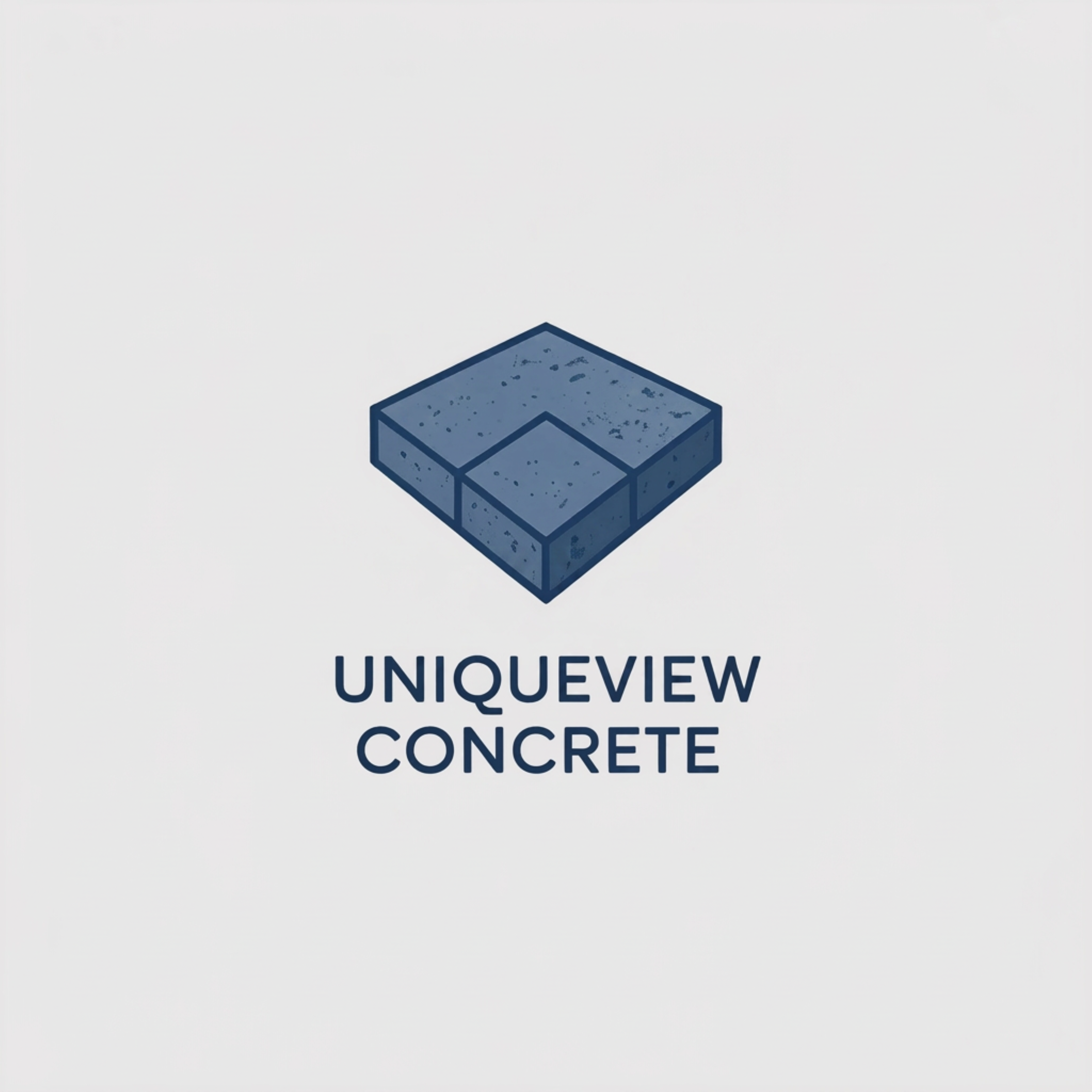 Uniqueview Concrete Logo