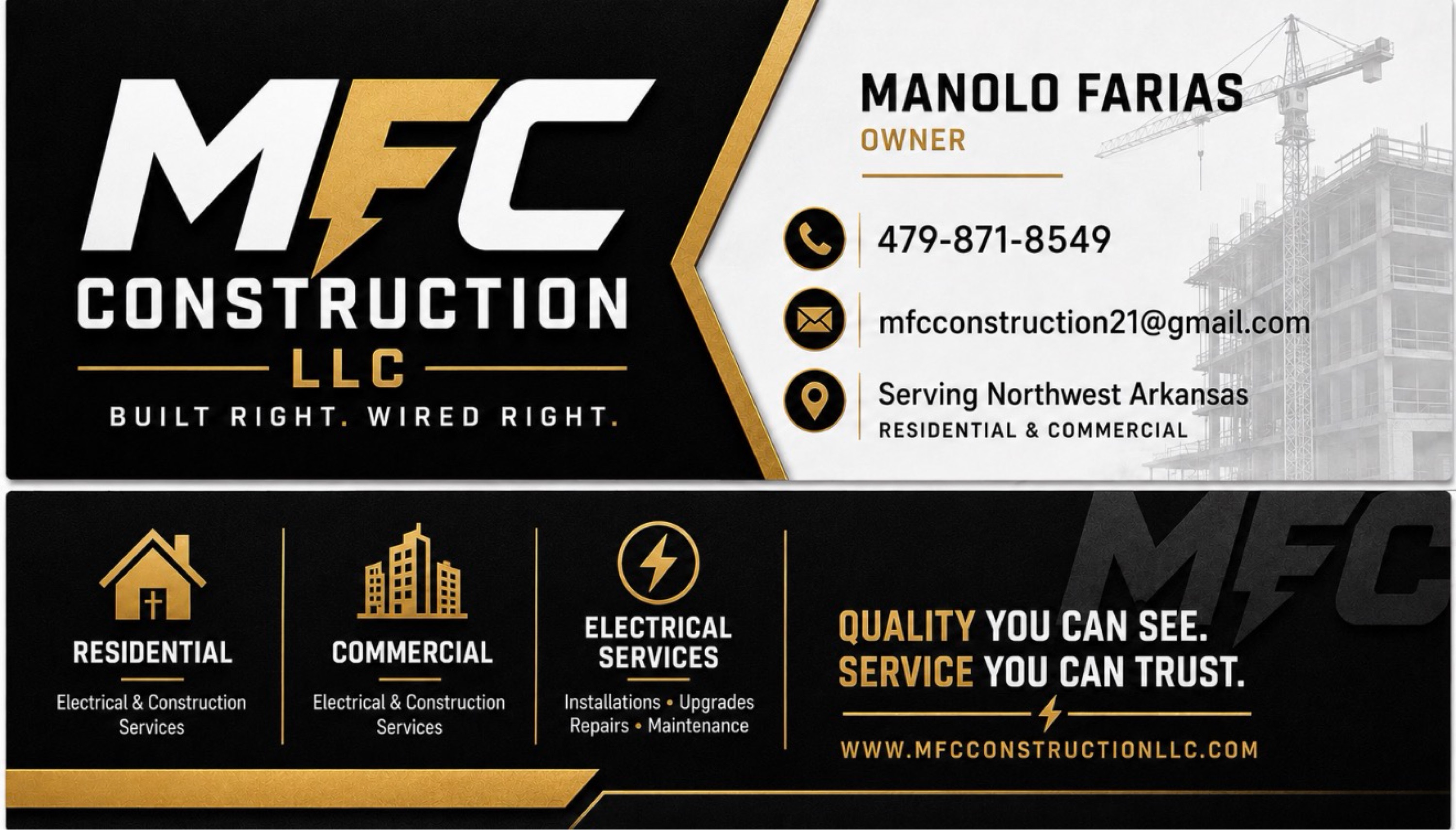 MFC Construction Logo