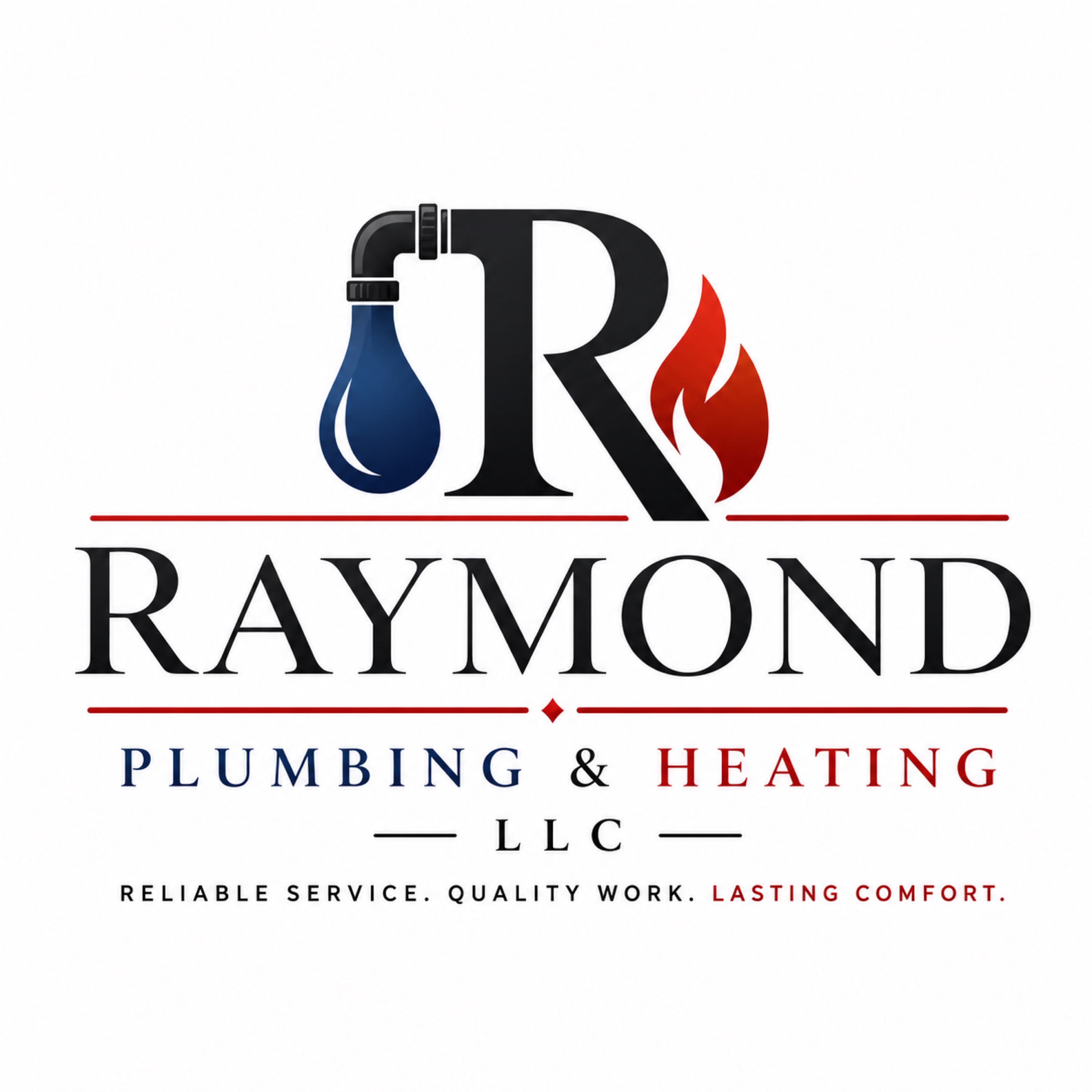 Raymond Plumbing & Refrigeration Logo