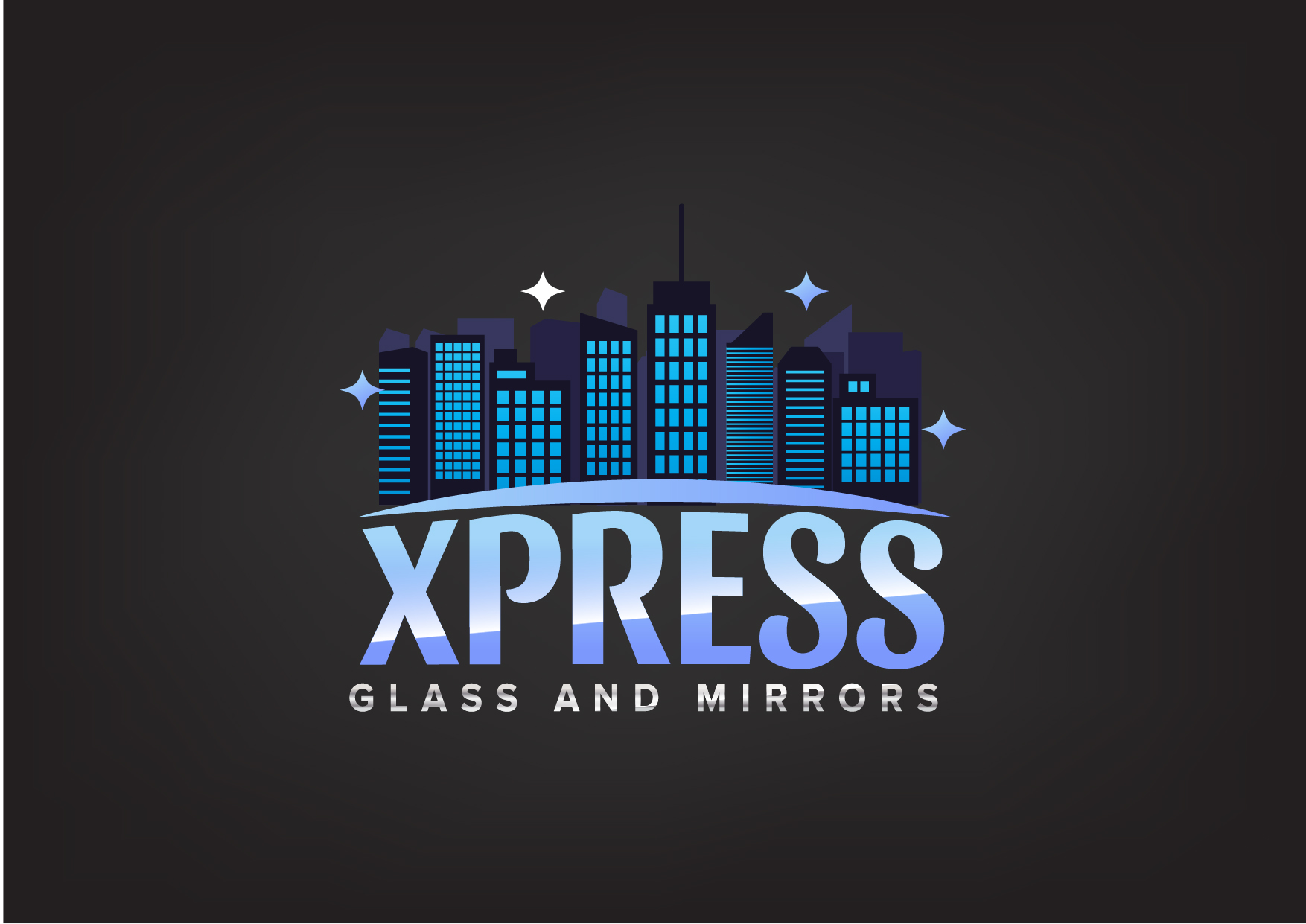 Xpress Glass and Mirrors Logo