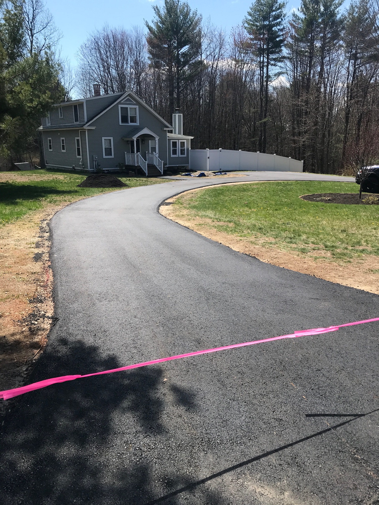 M. Searles Paving And Tree Care Logo