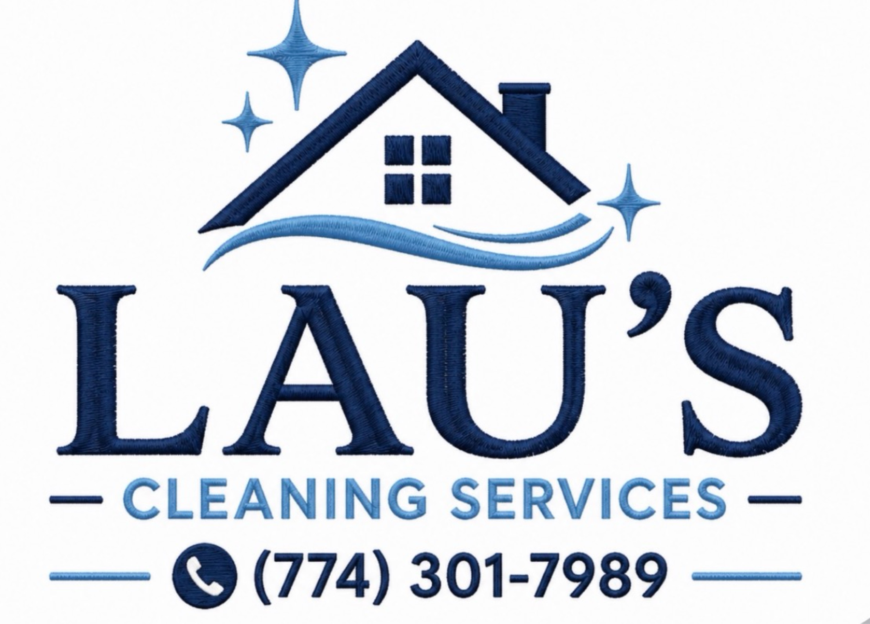 Lau's Cleaning Logo