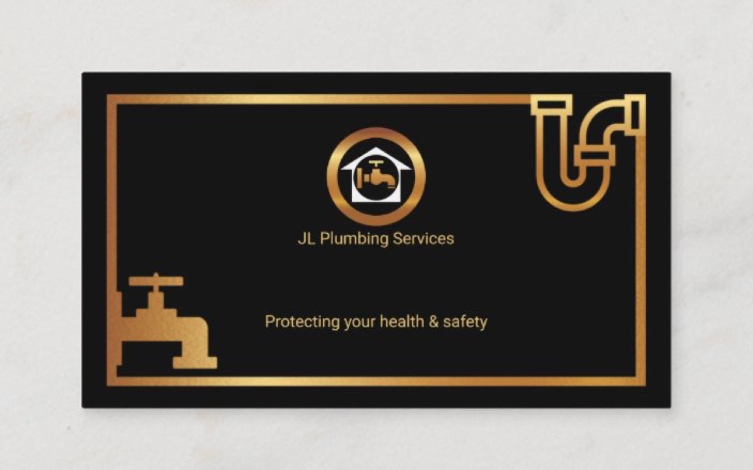 JL Plumbing Services - Unlicensed Contractor Logo