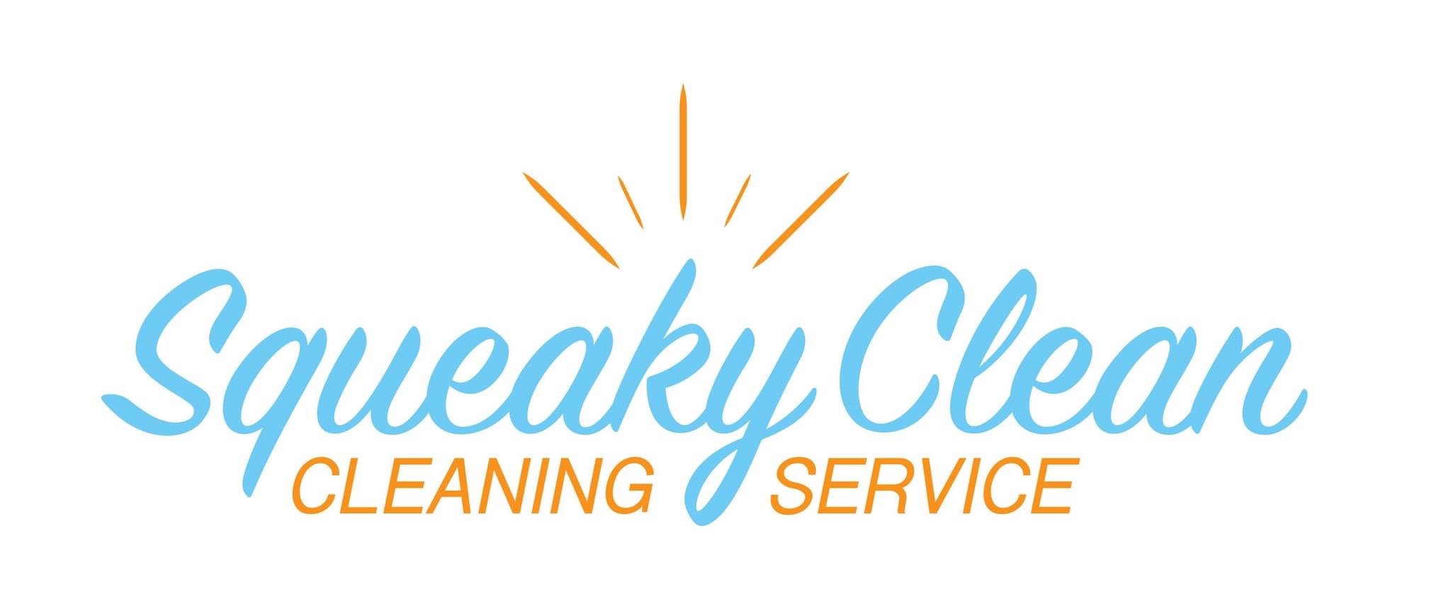 Squeaky Clean Cleaning Service Logo