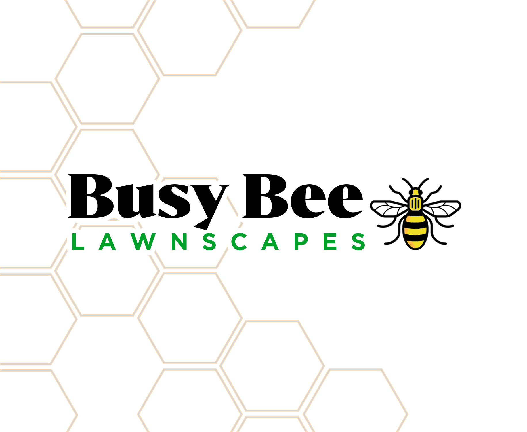 Busy Bee Lawnscapes Logo