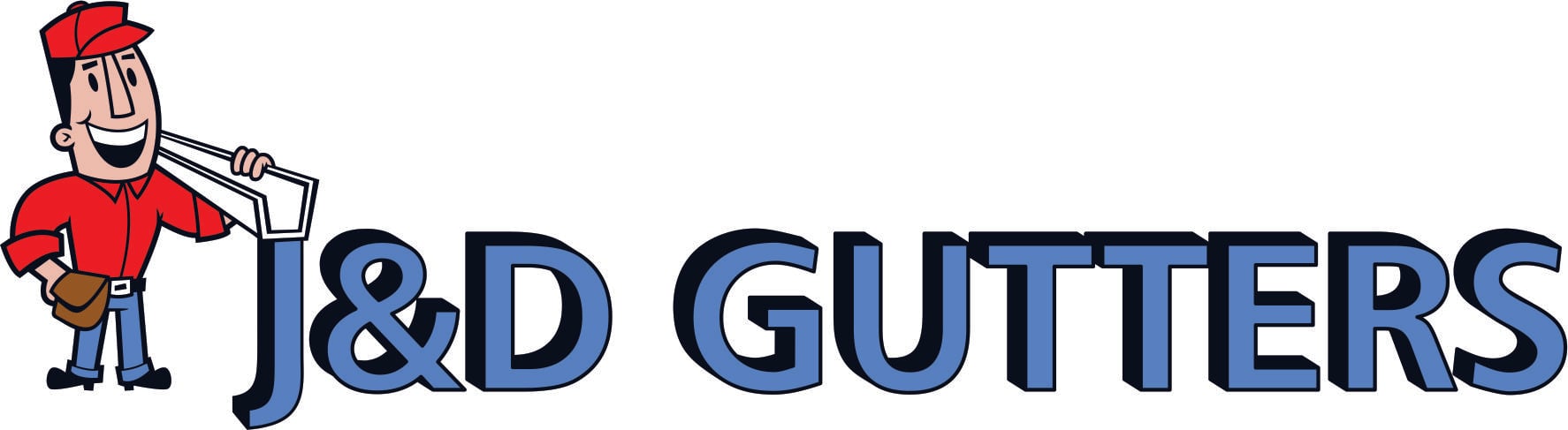 J & D Gutters Logo