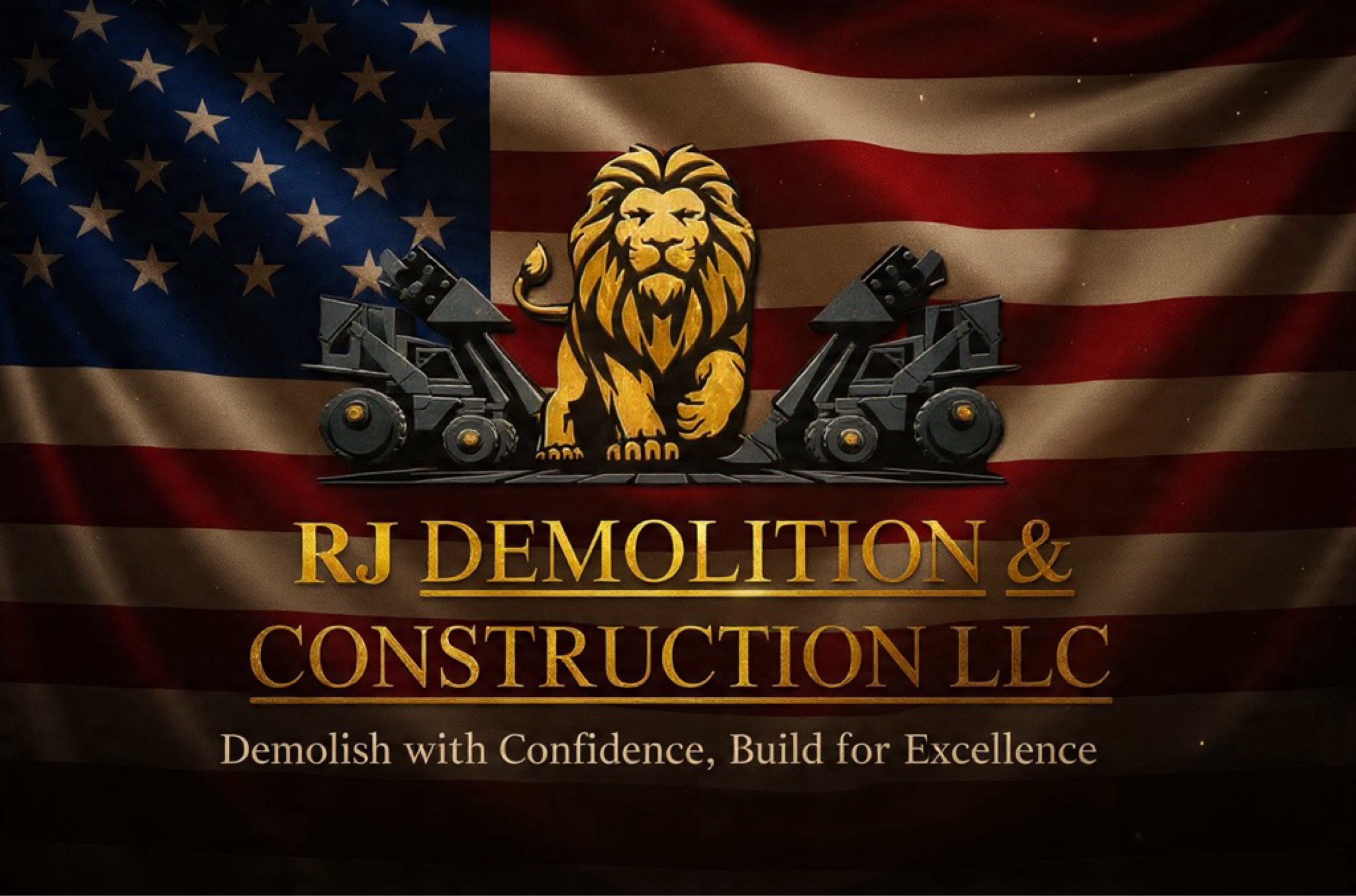 RJ DEMOLITION AND CONSTRUCTION LLC Logo