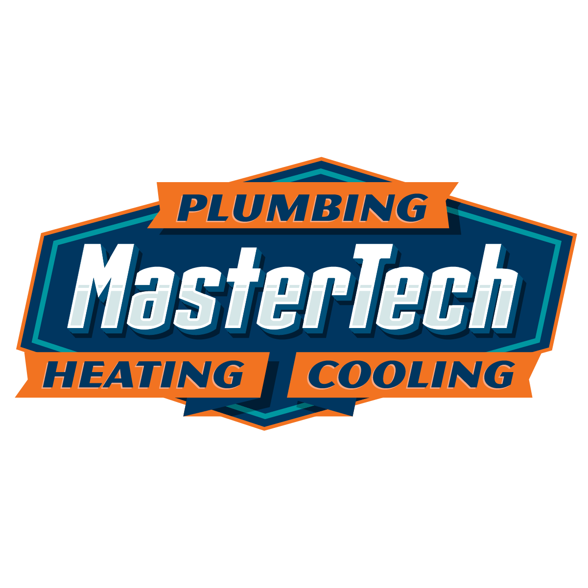 MasterTech Plumbing, Heating & Cooling Logo