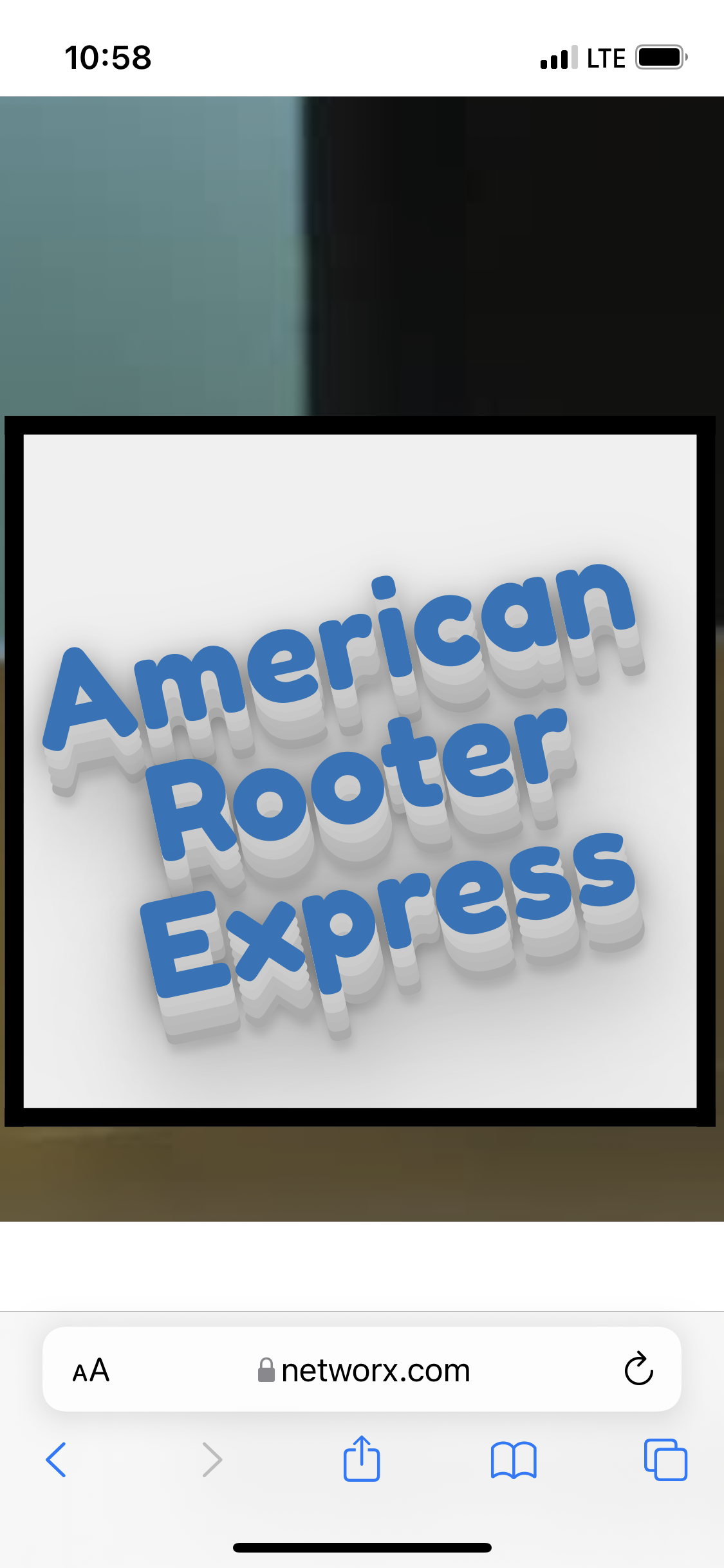 A.R.E. American Rooter Express Logo
