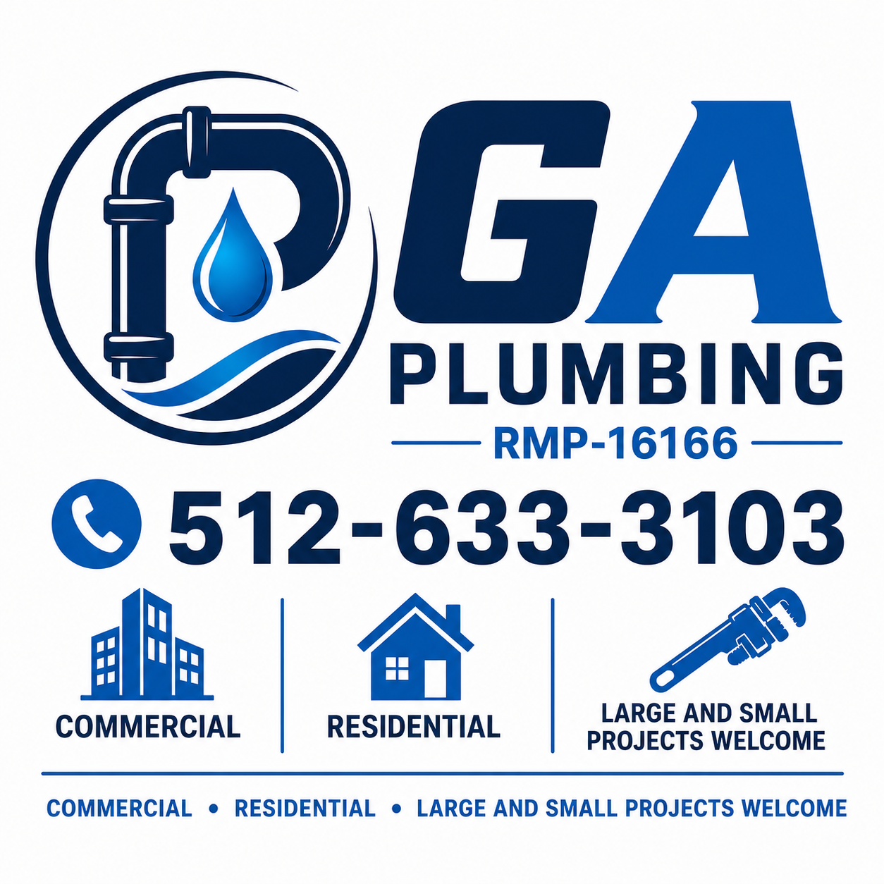 G.A. Plumbing Logo