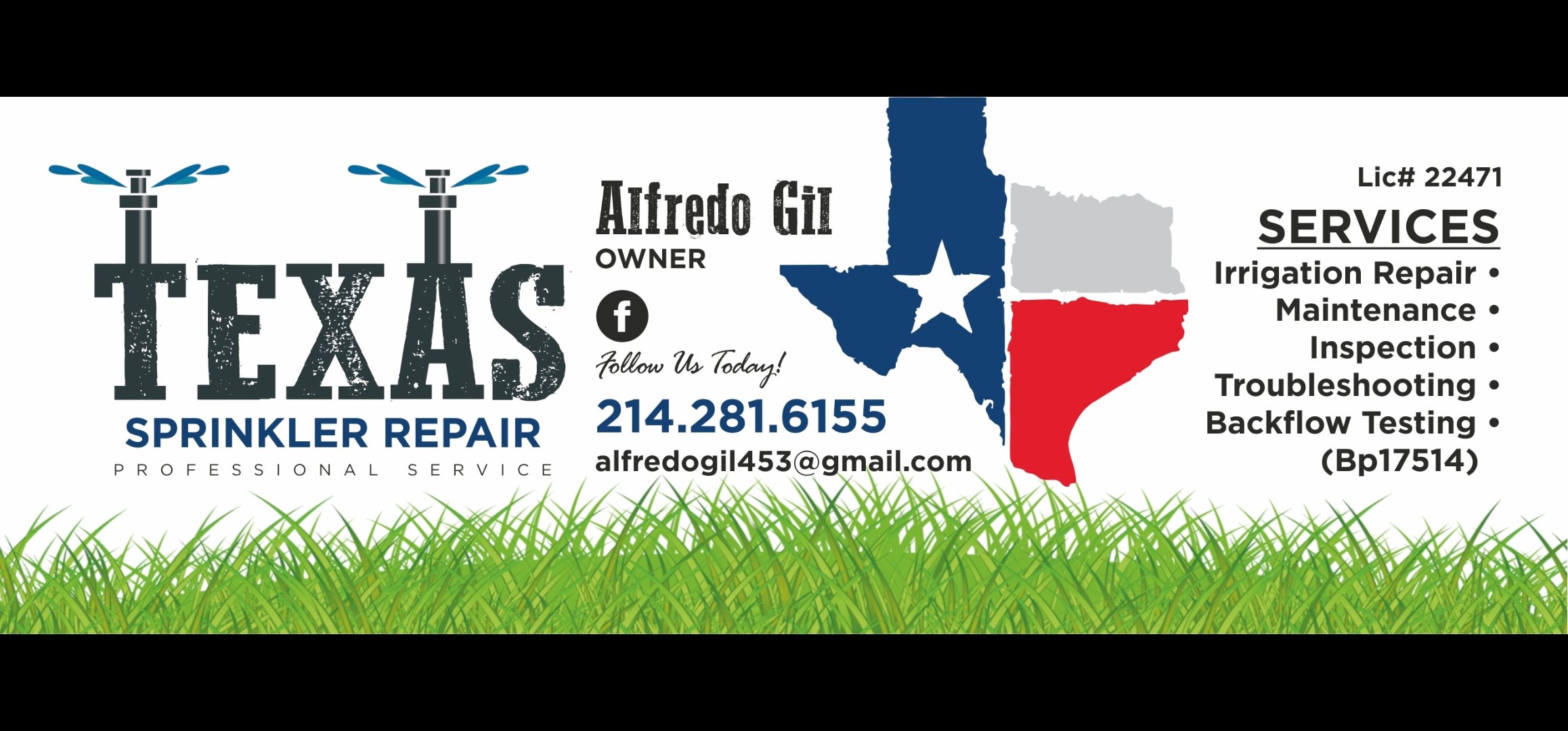 Texas Sprinkler Repair Logo