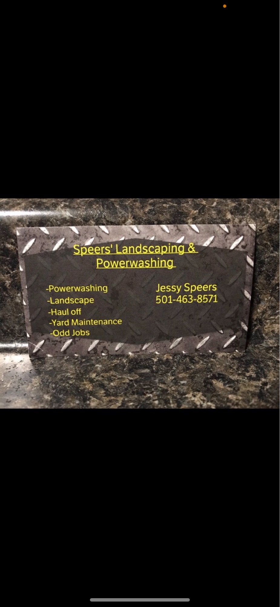 Speers Landscaping and Powerwashing Logo