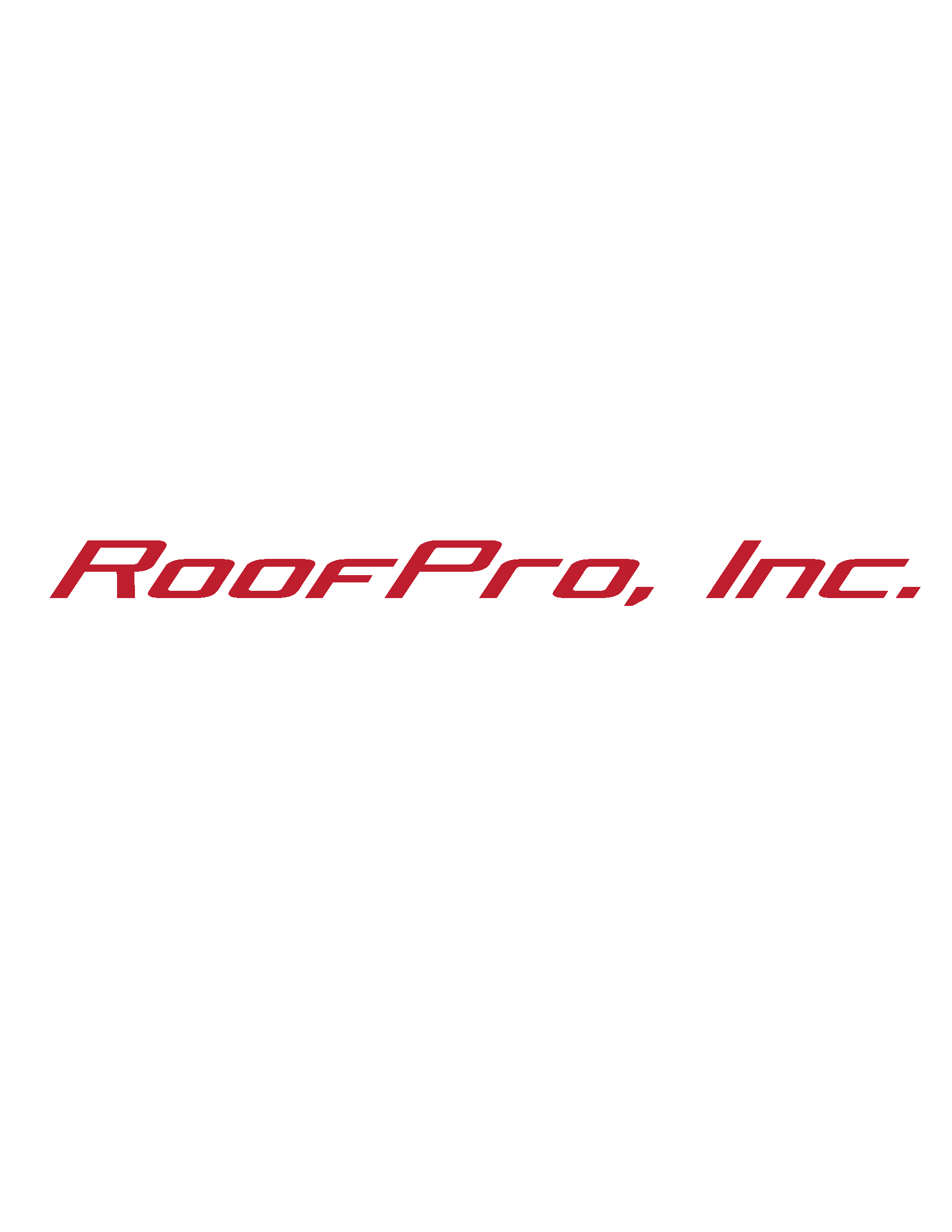 Roof Pro, Inc. Logo