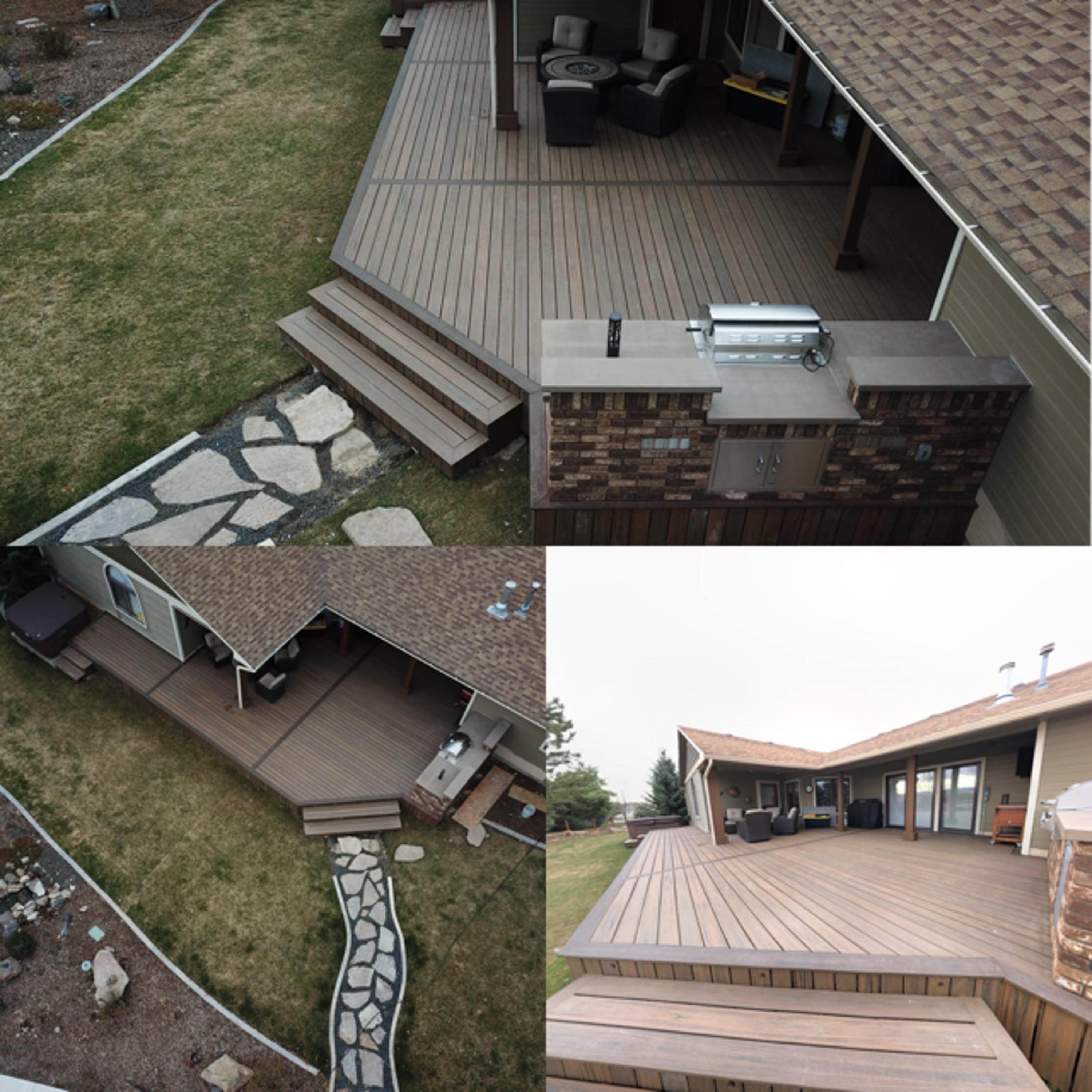 Custom Deck & Patio LLC Logo
