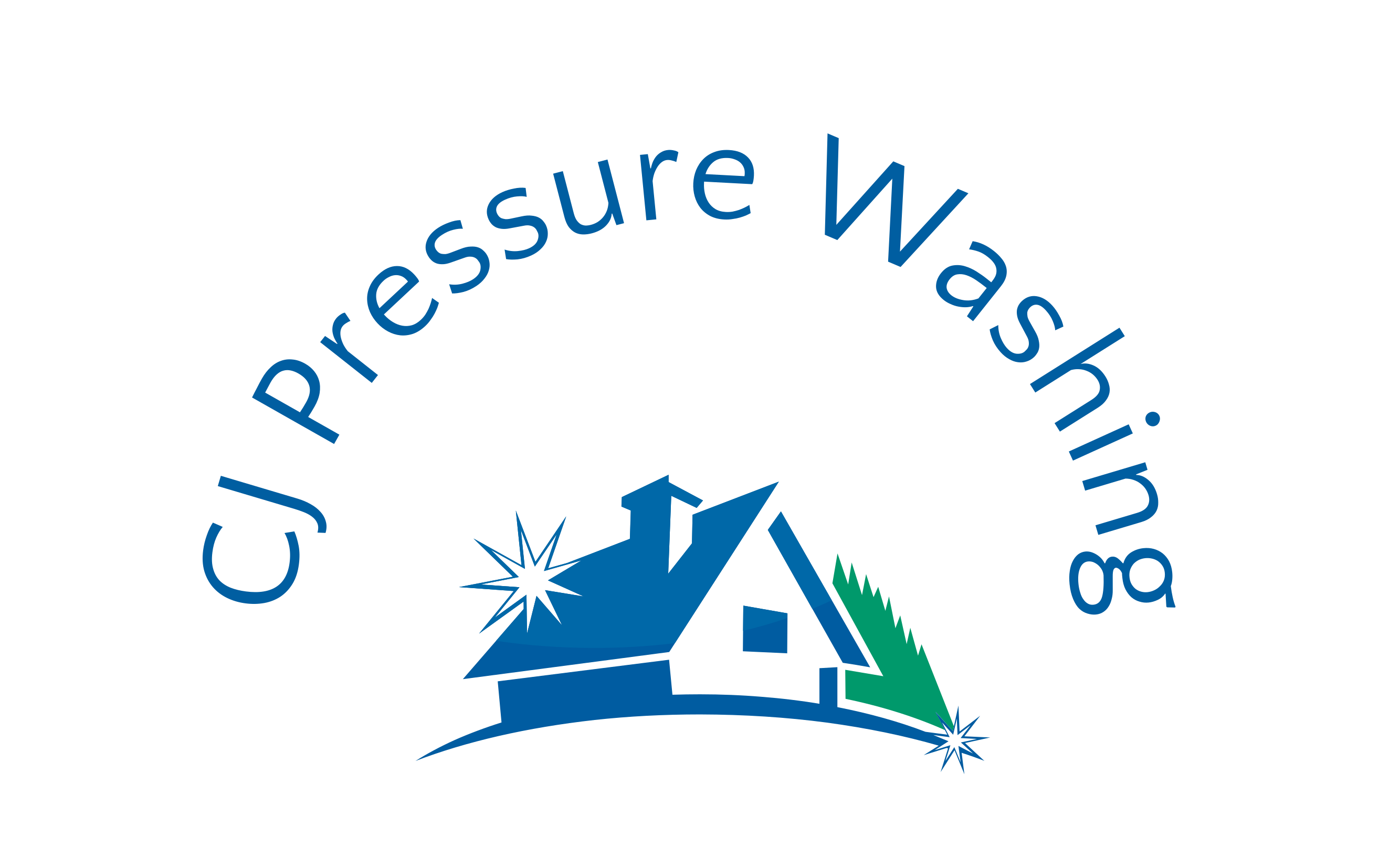 CJ Pressure Washing Logo