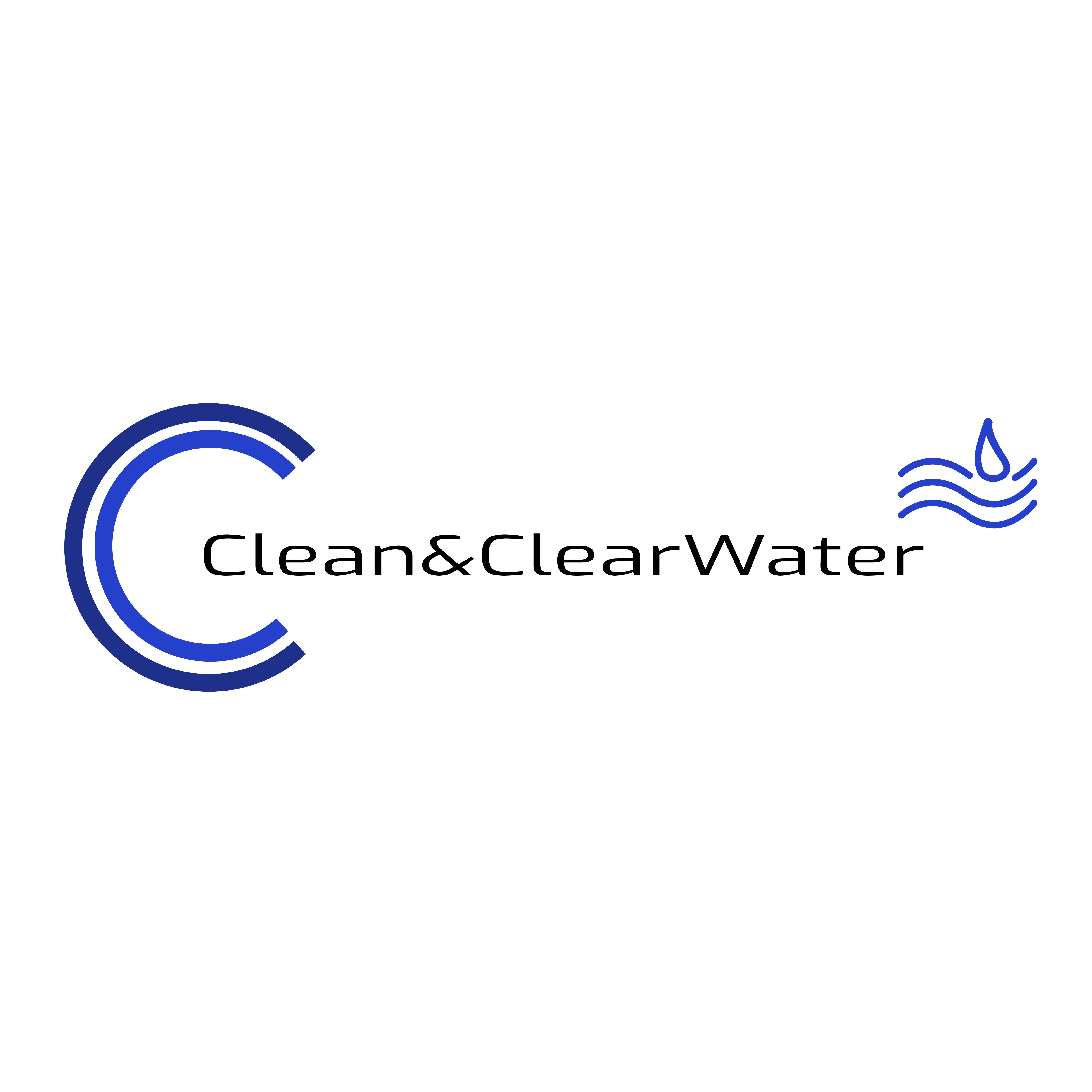 Clean & Clear Water Logo
