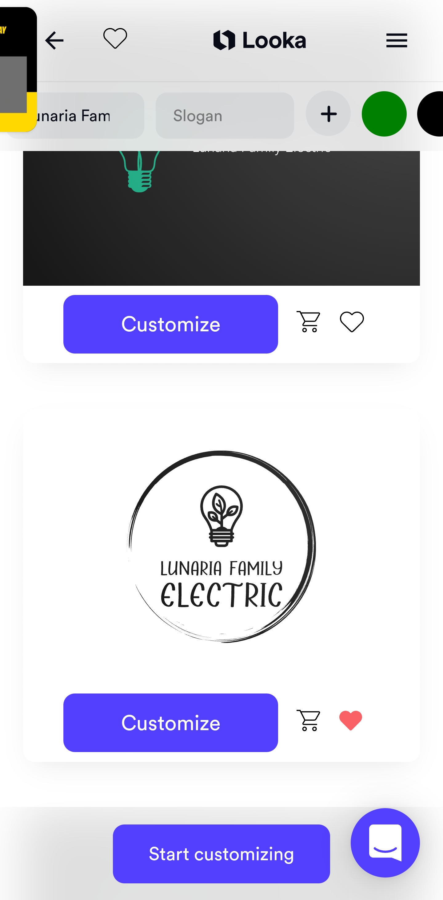 Lunaria Family Electric LLC Logo