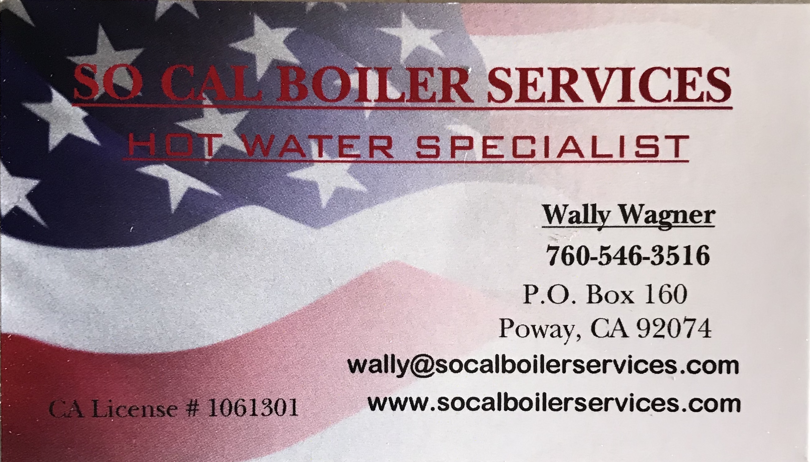 SO CAL Boiler Services Logo