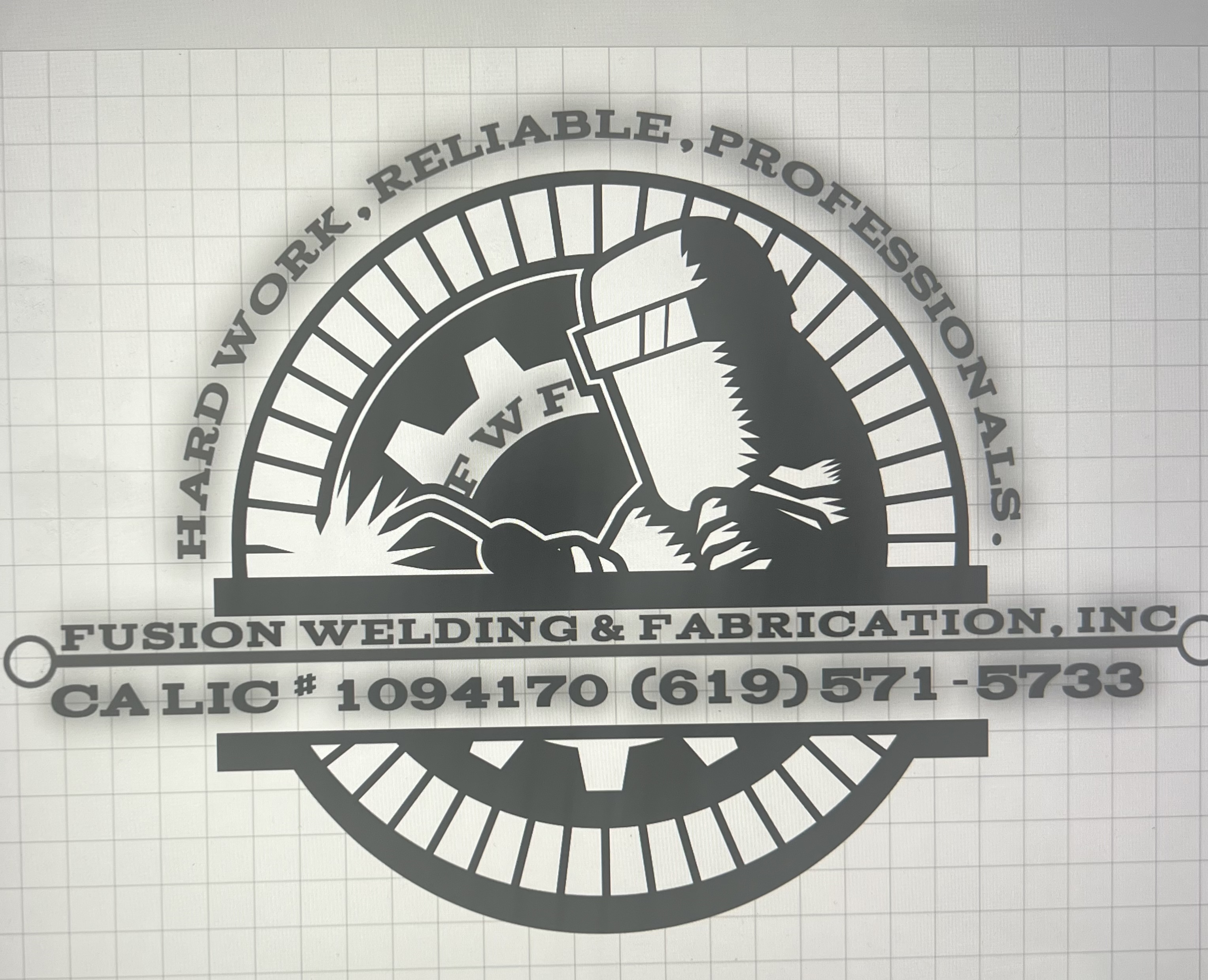 Fusion Welding & Fabrication, Inc. Logo