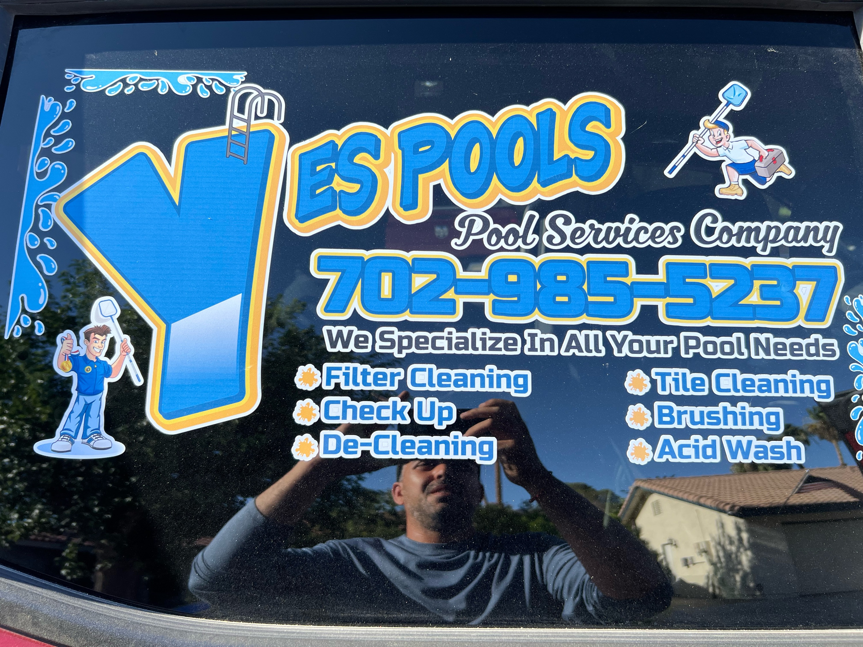 Yes Pool Services Logo