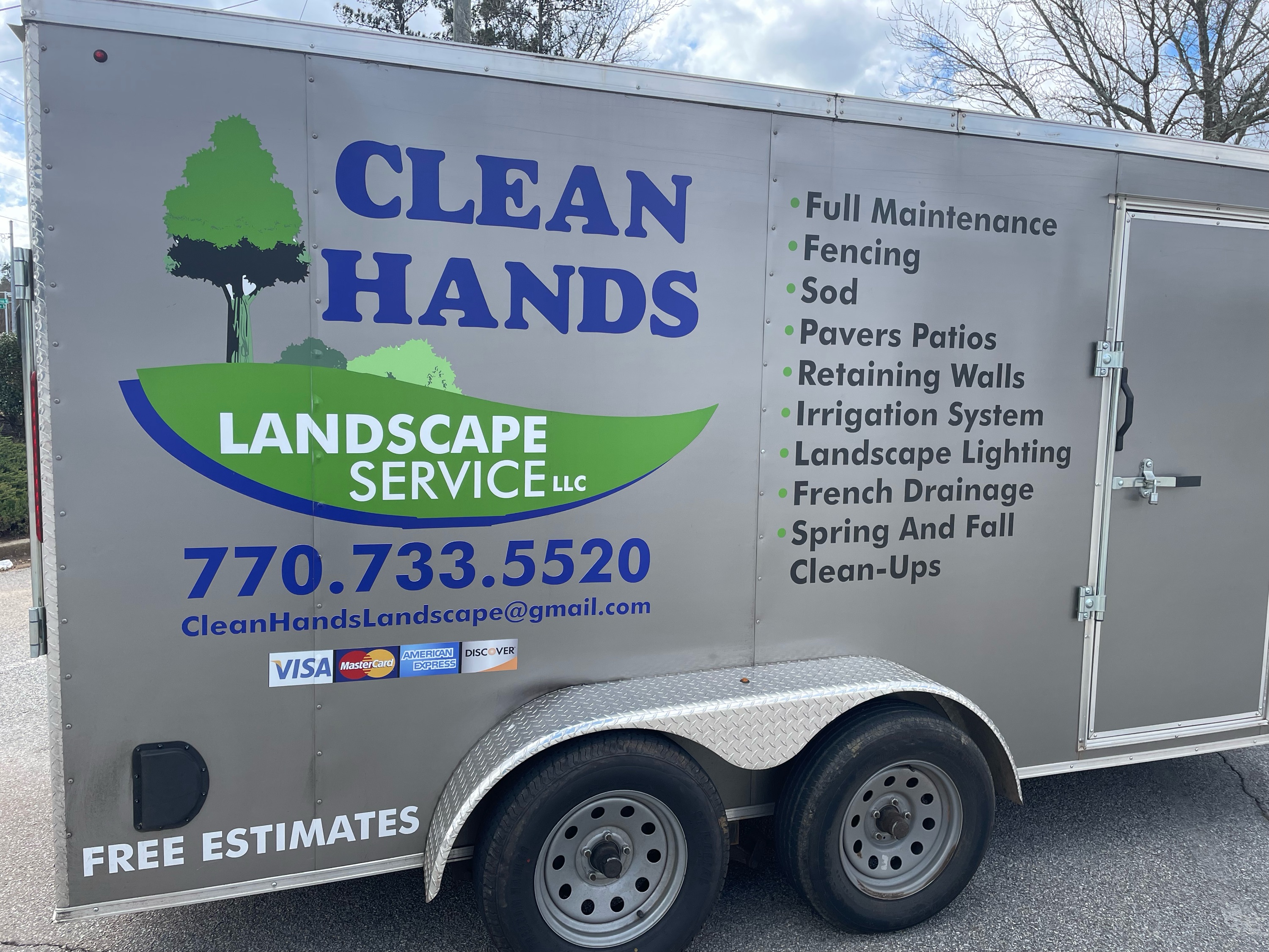 Clean Hands Landscape Services, LLC Logo