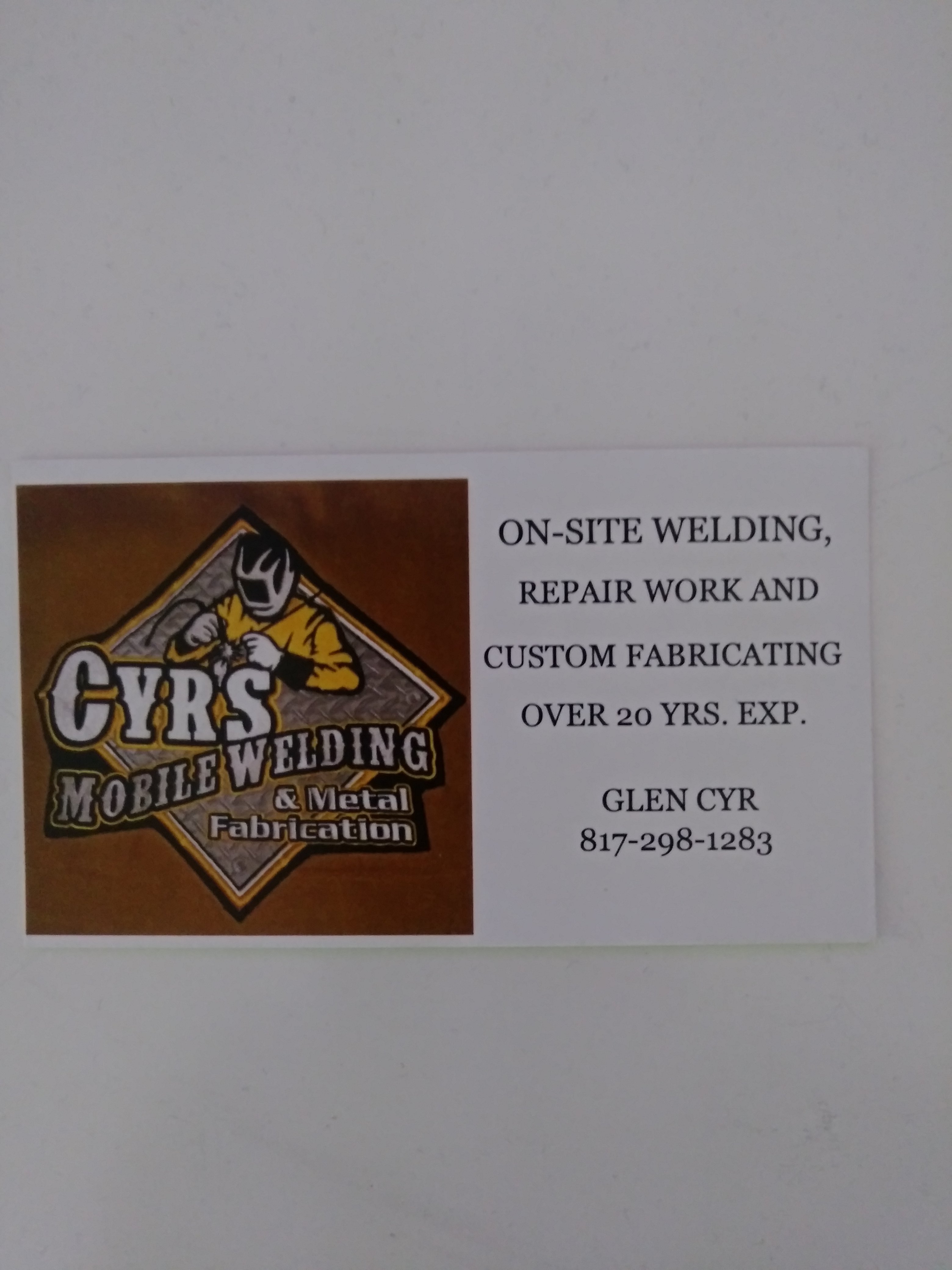 Cyr's Mobile Welding, Inc. Logo