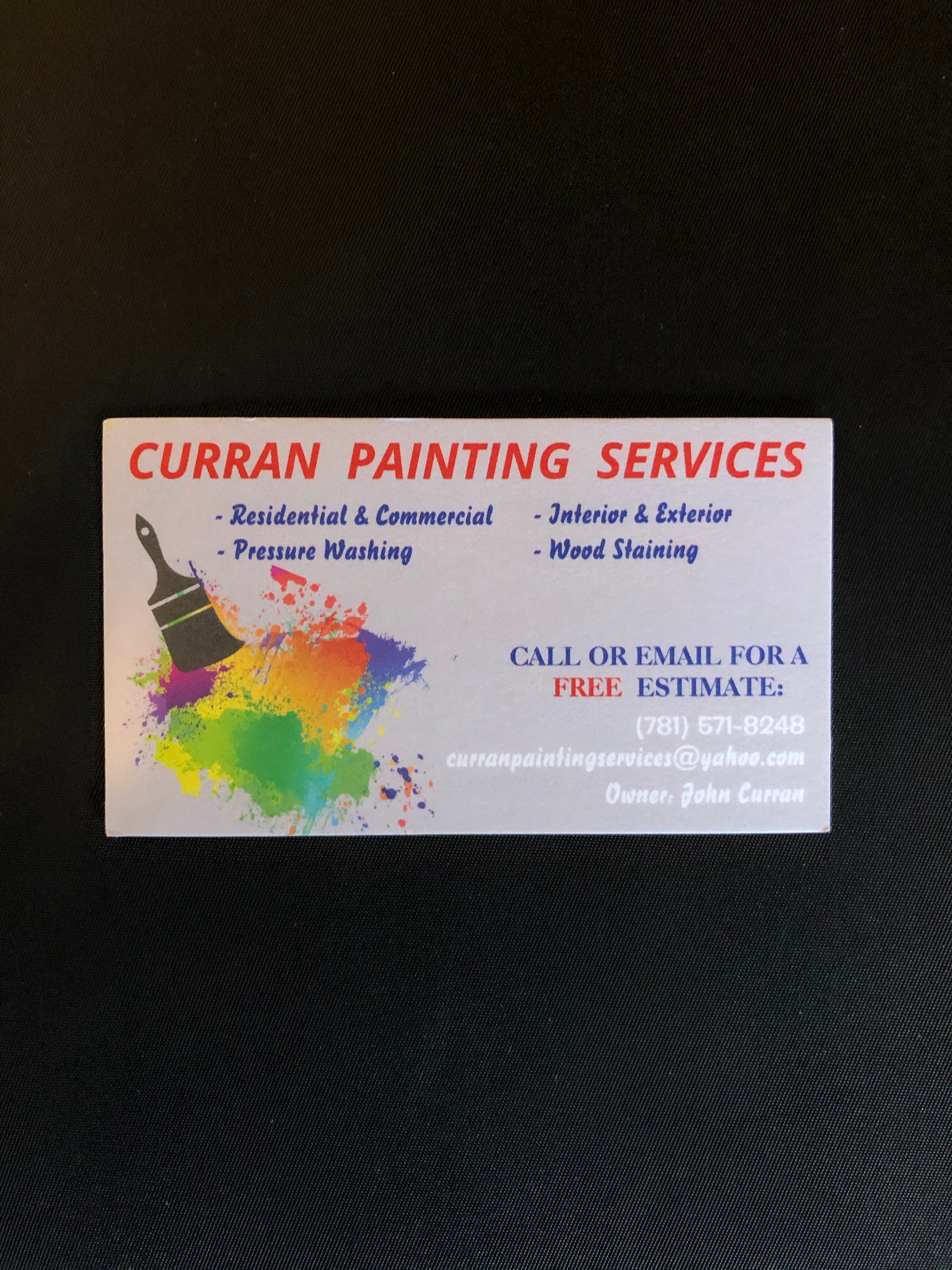Curran Painting Services Logo