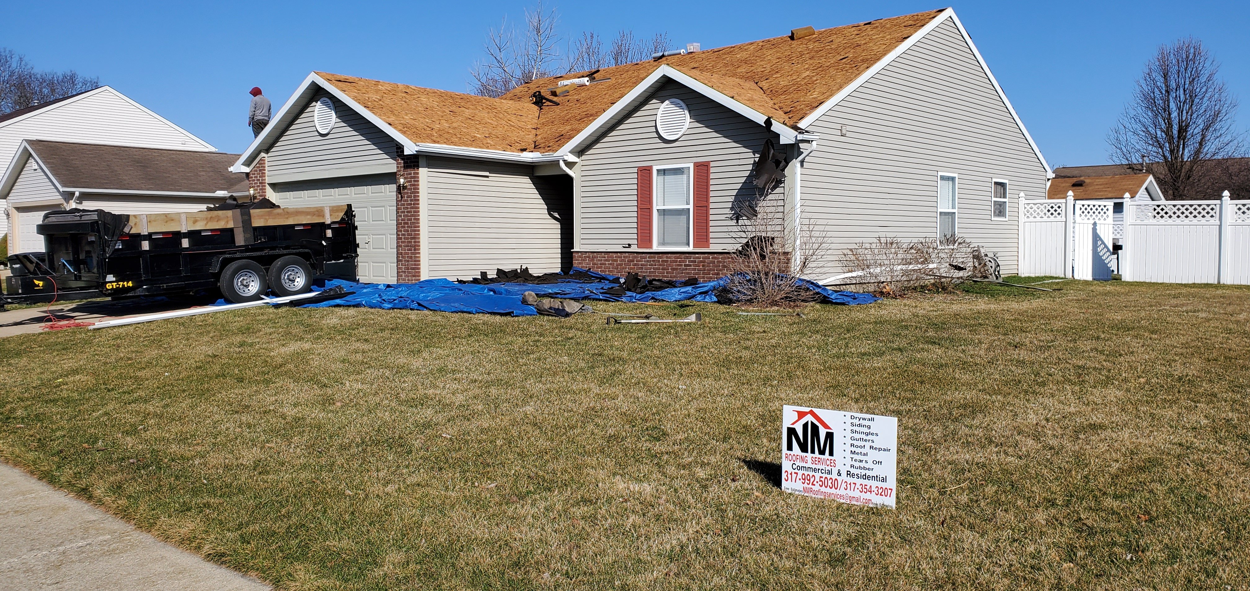 NM Roofing Services Logo