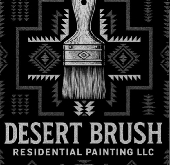 Desert Brush Residential Painting Logo