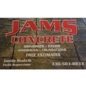 JAMS Concrete Logo