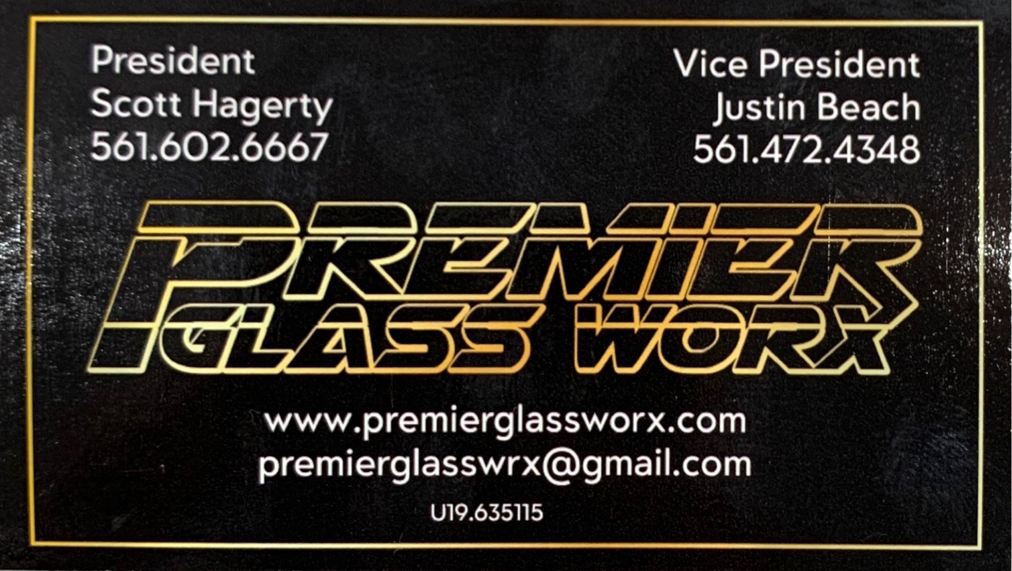 Premier Glass Worx, Inc. Logo
