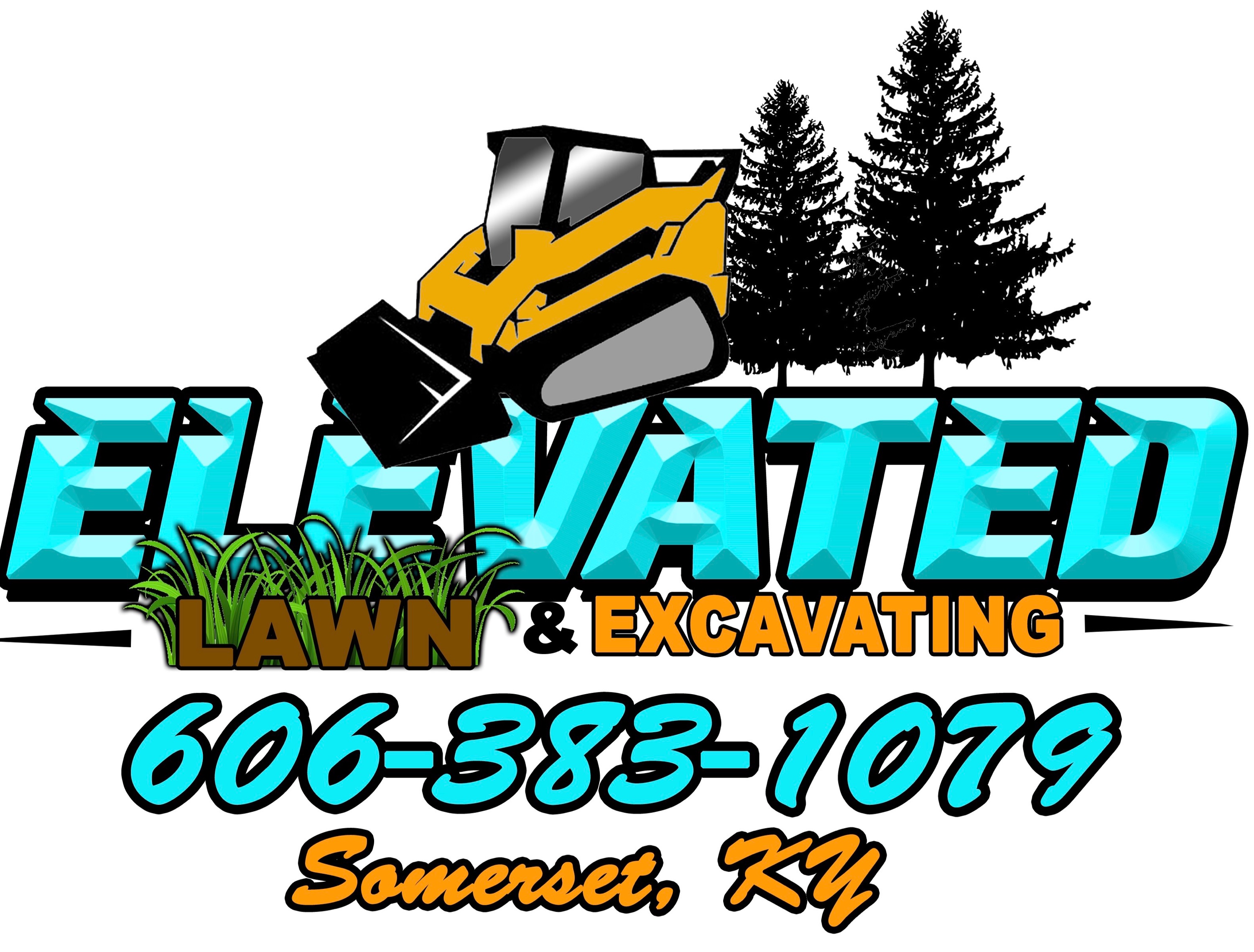 Elevated Lawn and Excavating Logo