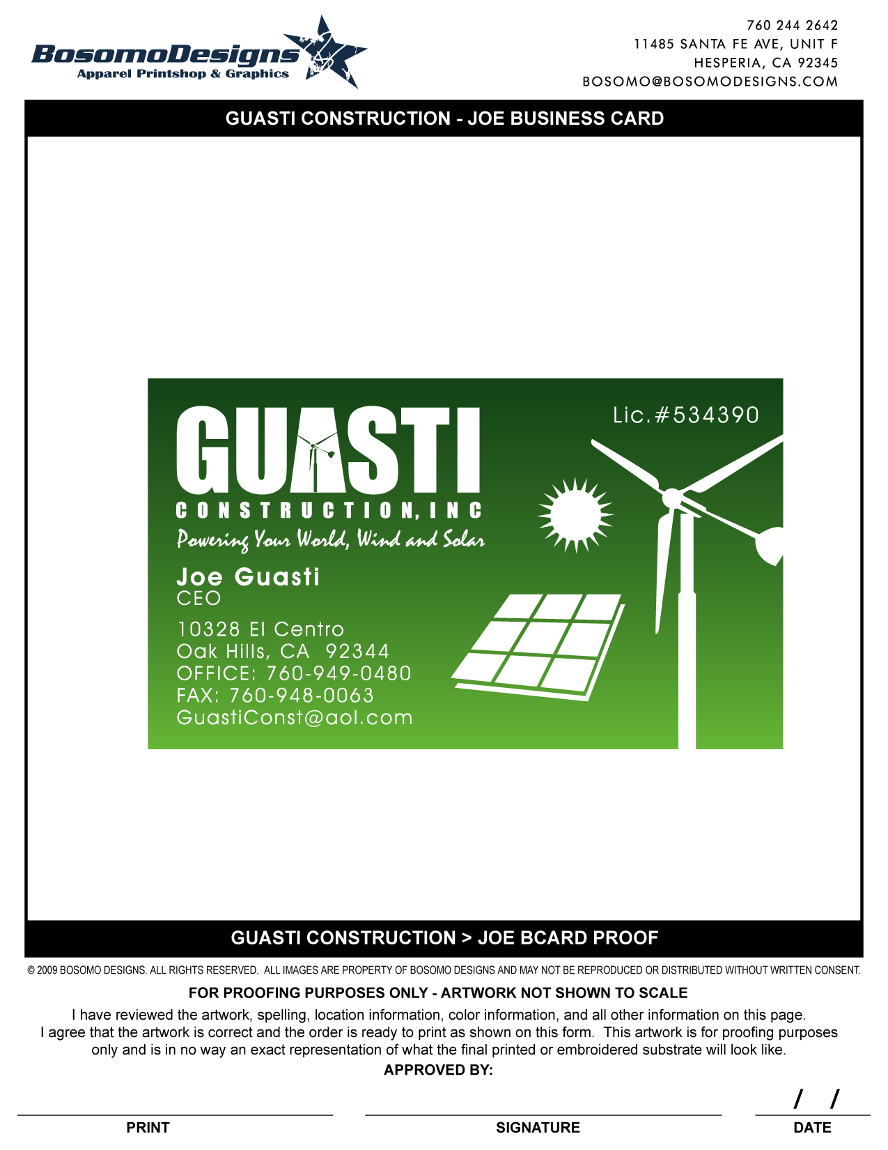 Guasti Construction, Inc. Logo
