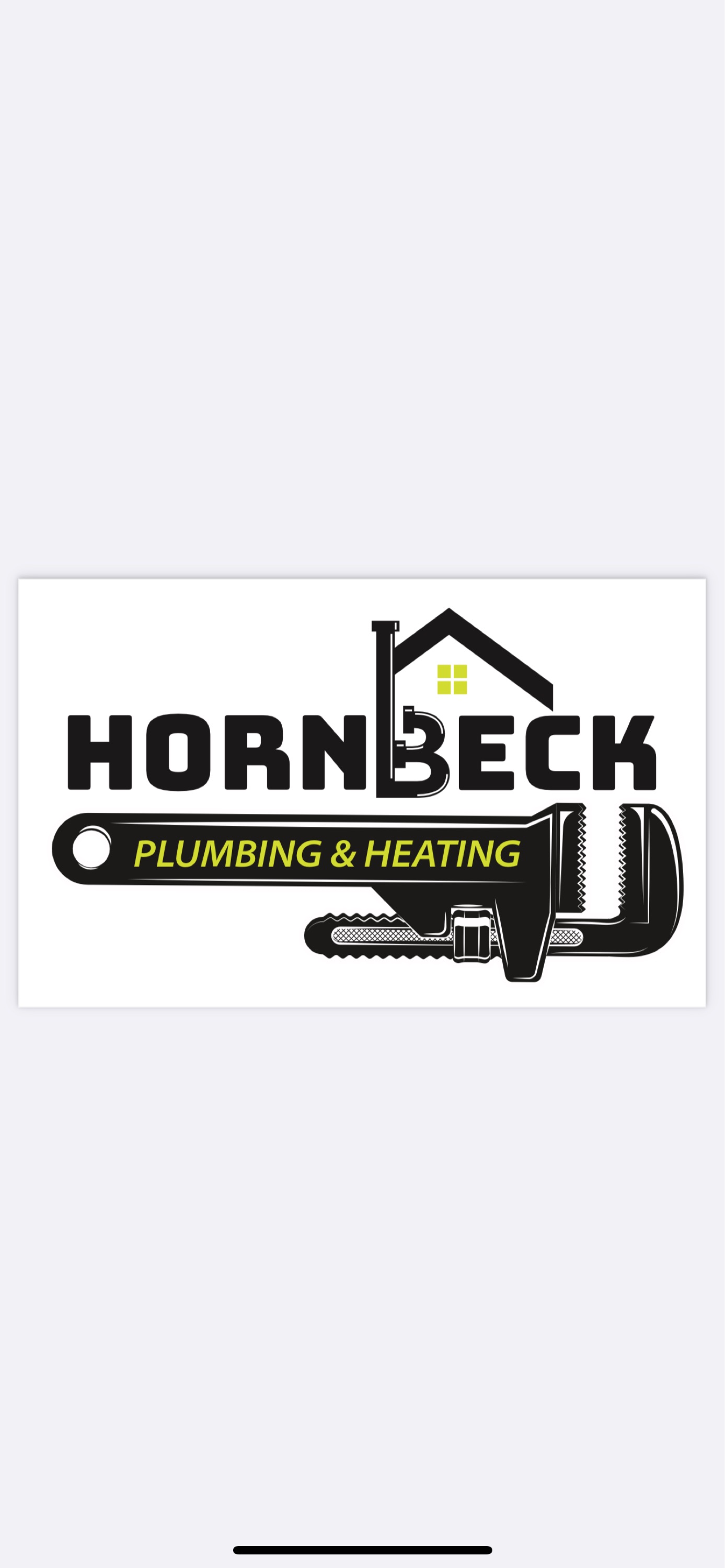 Hornbeck plumbing Logo
