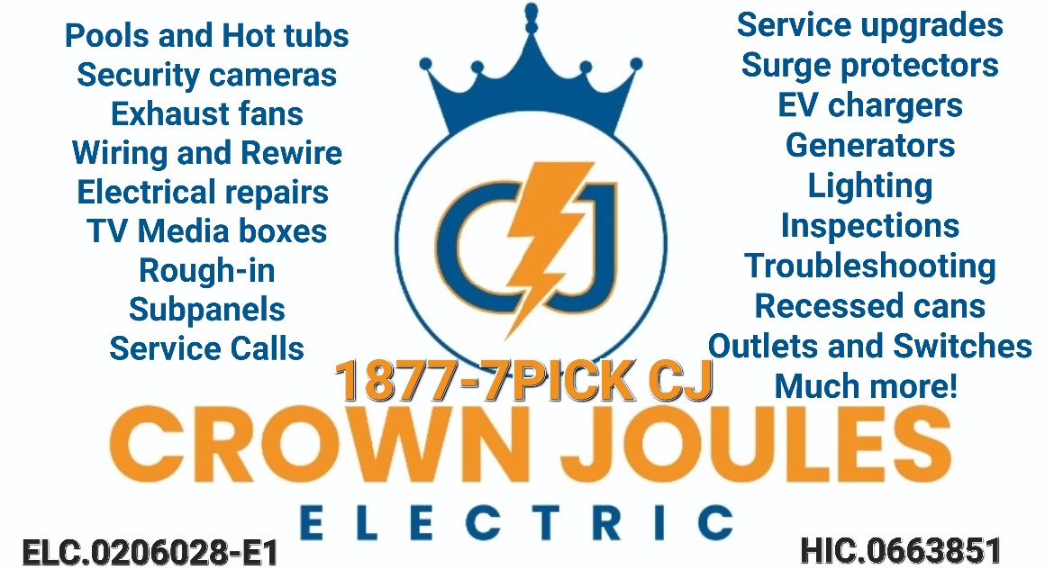 Crown Joules Electric, LLC Logo