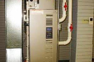 How does the cost of a new gas furnace compare with an electric furnace?
