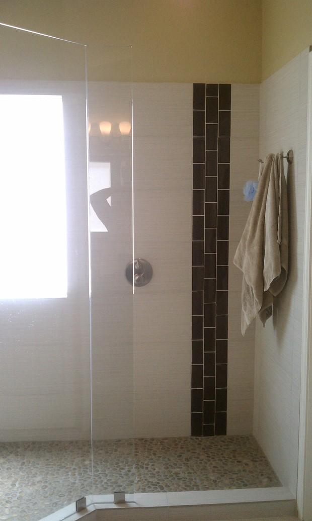 Contemporary Bathroom In Phoenix Pebble Shower Floor Tile By Contemporary Bathroom In Phoenix Pebble Shower Floor Tile By Ingenious Kitchen Bath Remodeling