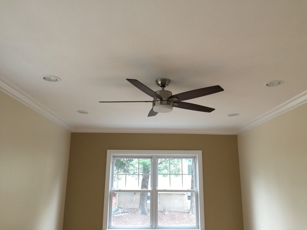 Casual Comfortable Bedroom In Colonia Ceiling Fan Large