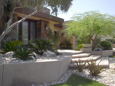 Contemporary Landscape with unique contemporary landscape