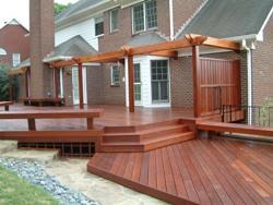 Redwood Deck Pictures and Photos