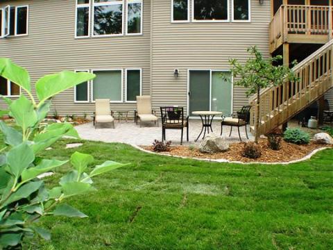 Contemporary Patio with casual comfortable