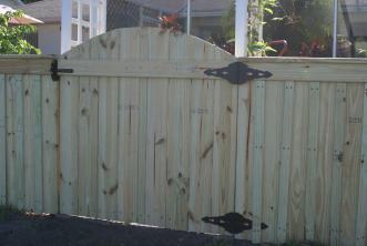 Custom Wood Fence