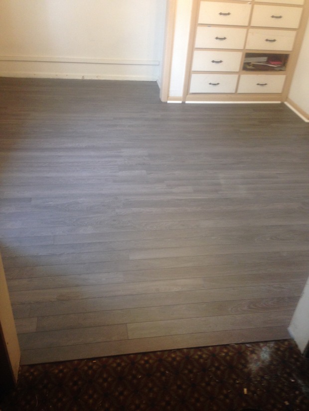 Traditional Bedroom In Boardman Unfinished Wood Trim Grey