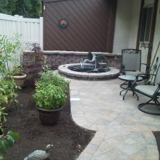 Home Garden in Backyard of Home