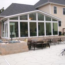 Traditional Patio with outdoor patio furniture