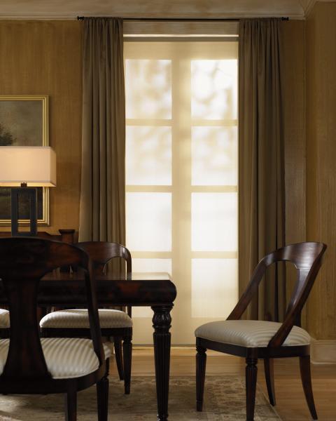 French Dining Room with gold framed painting