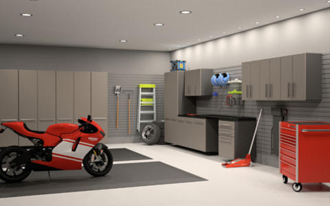 Contemporary Garage