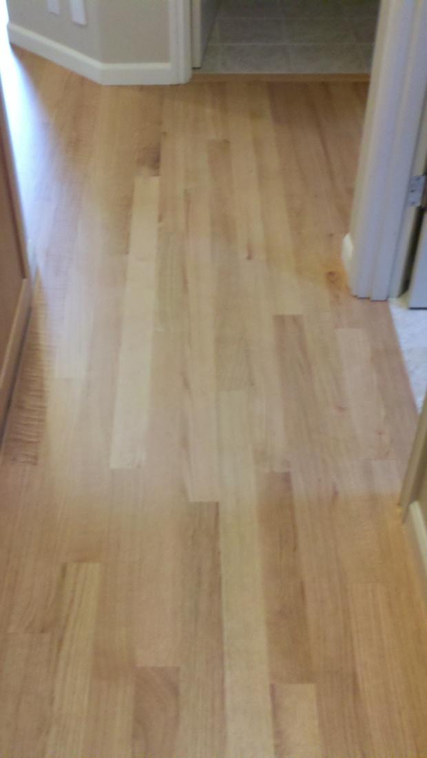 transitional hallway in eugene by heritage hardwood floors transitional hallway in eugene by heritage hardwood floors