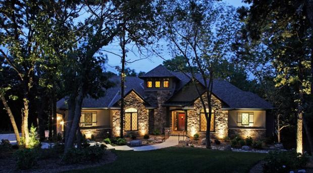 traditional home exterior in